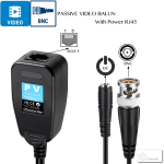 Par de Video Balun RJ45 Pasivo para Cámara de Seguridad CCTV, Transceptor, 8MP AHD - Image 3