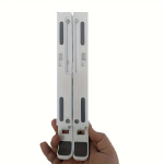 Base Portátil Plegable para Laptop de 10" a 15.6", Color Blanco - Image 2