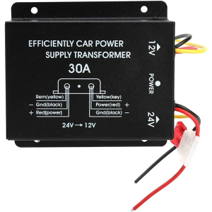 Transformador de Energía 24VDC-12VDC, CTC-30A