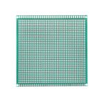 Placa Perforada de Fibra de Vidrio Una Cara 10X10 CM