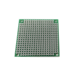 Placa Perforada de Fibra de Vidrio Una Cara 5X5 CM