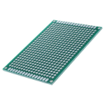 Placa Perforada de Fibra de Vidrio Una Cara 5X10 CM