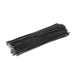 Cable de 20 CM, 22AWG para Soldar en PCB, Chapado en Estaño, Color Negro por Unidad