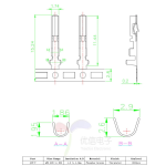 Pin Conector Hembra para Jumpers 2.54mm - Image 2