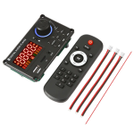 Módulo de Decodificación y Amplificador MP3 con Entrada para Tarjeta SD, USB, FM, AUX y Bluetooth, JX-X3