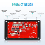 Módulo de Decodificación MP3 con Entrada para Tarjeta SD, USB, FM, AUX y Bluetooth, JX-Y04 - Image 4