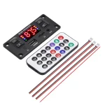 Módulo de Decodificación y Amplificador MP3, 2X25W con Entrada para Tarjeta SD, USB, FM, AUX y Bluetooth, JX-Y07
