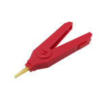Pinza Tipo Lagarto de Precisión de 9CM, Color Rojo