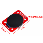 Pantalla Circular LCD TFT 1.28” SPI, con Lector de Tarjeta Micro SD240x240 GC9A01 - Image 4