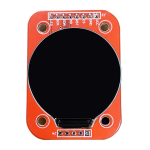 Pantalla Circular LCD TFT 1.28” SPI, con Lector de Tarjeta Micro SD240x240 GC9A01 - Image 2
