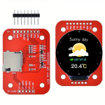 Pantalla Circular LCD TFT 1.28” SPI, con Lector de Tarjeta Micro SD240x240 GC9A01