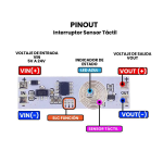 Sensor Capacitivo con Interruptor Táctil Multifuncional - Image 4