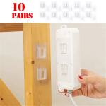 Paquete de 10 Ganchos Autoadhesivos Doble Cara - Image 2