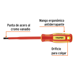 Desarmador Dieléctrico Plano 7/32" x 5", Truper - Image 2