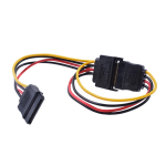 Cable Sata de Poder en Y de 1 Macho a 2 Hembras - Image 2