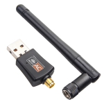 Adaptador USB WiFi 600Mbps de 2.4GHz + 5GHz con Antena