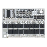 Placa de Protección de Batería BMS, 21V 5S, 100A, 3.7V