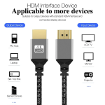 Cable MINI HDMI Macho a HDMI Macho 4K de 30CM - Image 3