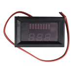 Indicador Digital de Capacidad de Batería de Acido de Plomo de 12-60VDC de 2 Hilos, HKS_DL-V2.2