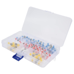 Kit de 100 Terminales Termoretráctiles de Alta Seguridad para Empalmar Cables