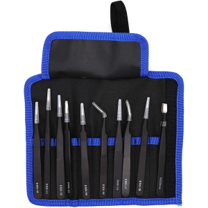 Kit de 10 Pinzas Antiestáticas, ESD-10
