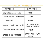 Módulo Receptor Bluetooth MP3, BT5.0 con Carcasa - Image 3