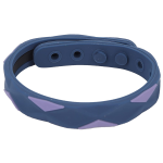 Pulsera Antiestática Inalámbrica de Silicona, Color Azul Marino