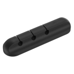 Soporte de Silicones para Cables de 3 Clips