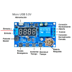 Módulo Relé Timer Temporizador Hora y Fecha XY-BJ - Image 3