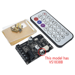 Placa Amplificadora de Potencia de Audio Digital, 2X40W, Bluetooth 5.0 + Control Remoto + Case, XY-P40W - Image 4