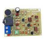Módulo Transmisor Inalámbrico de Radio FM 88-108 MHz, 1.8-3.6V para Armar