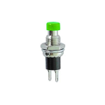 Switch Pulsador NA, Color Verde