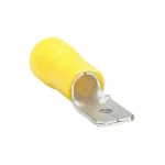 Terminal Eléctrica de Paleta, Color Amarillo para Cable 10-12AWG, T-MT66