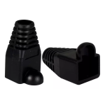 Bota protectora para Conector RJ45, Color Negro