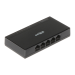 Switch para Escritorio de 5 Puertos Gigabit Ethernet 10/100/1000 Mbps, Color Negro, DAHUA DH-PFS3005-5GT-L - Image 2