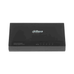 Switch para Escritorio de 5 Puertos Gigabit Ethernet 10/100/1000 Mbps, Color Negro, DAHUA DH-PFS3005-5GT-L