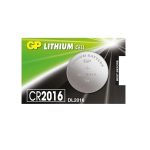 Batería Tipo Botón CR2016 3V, GP
