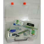 Cajas de Almacenamiento Portátil de Plástico Multiusos 25X19X8.2 CM, FIX338
