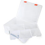 Cajas de Almacenamiento Portátil de Plástico Multiusos 25X19X8.2 CM, FIX338 - Image 4