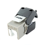 Dado de Red RJ45 CAT6A, Tipo 110, Color Negro/Gris, NEXXT