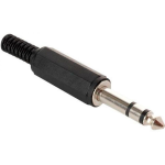 Plug de Audio Estéreo 1/4 de Plástico