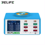 Cargador Inalámbrico Inteligente con 6 Puertos USB y 2 Puertos Tipo C, Relife RL-309AW