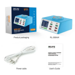 Cargador Inalámbrico Inteligente con 6 Puertos USB y 2 Puertos Tipo C, Relife RL-309AW - Image 4