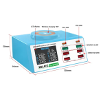 Cargador Inalámbrico Inteligente con 6 Puertos USB y 2 Puertos Tipo C, Relife RL-309AW - Image 3