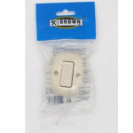 Interruptor de Sobreponer Sencillo, Brown - Image 2