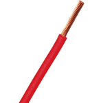 Cable Eléctrico Color Rojo 12 AWG, por Metro