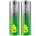 Par de Baterías Alcalinas 1.5V AA LR6, GP