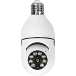 Cámara de Seguridad Wifi 355° Tipo Bombilla / Foco