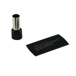 Terminal para Cable Calibre 8, Color Negro, ISX-TFK-8