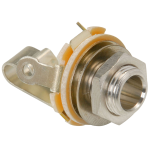 Par de Jacks 1/4 para chasis Mono, Pro Sound